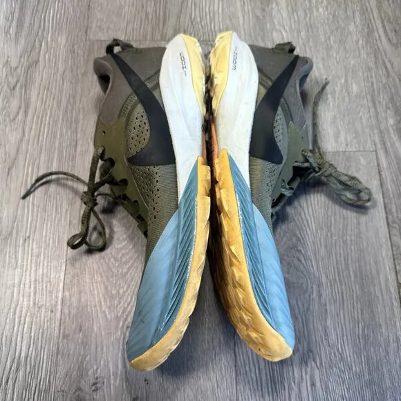Size 10 - Nike Air Zoom Terra Kiger 6 Olive Hiking Trail Shoes
