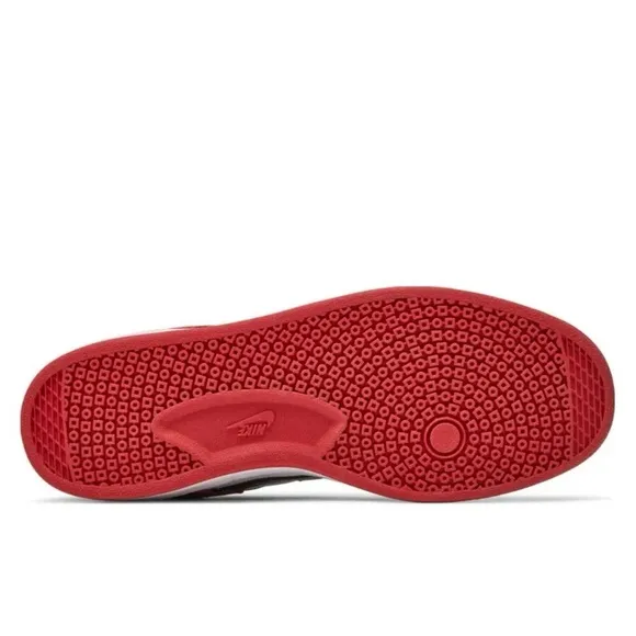 Size 12.5 - Nike Alleyoop SB White University Red