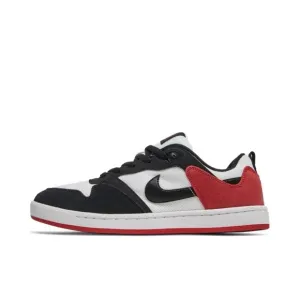 Size 12.5 - Nike Alleyoop SB White University Red