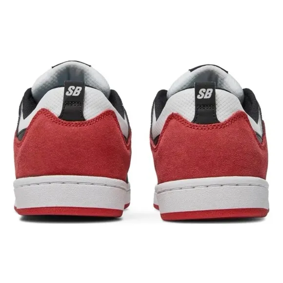 Size 12.5 - Nike Alleyoop SB White University Red
