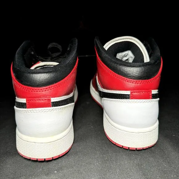 Size 4.5 - Nike Air Jordan 1 Mid GS Chicago 2020 Men's Sneakers