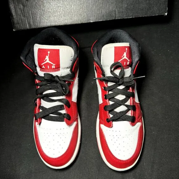 Size 4.5 - Nike Air Jordan 1 Mid GS Chicago 2020 Men's Sneakers