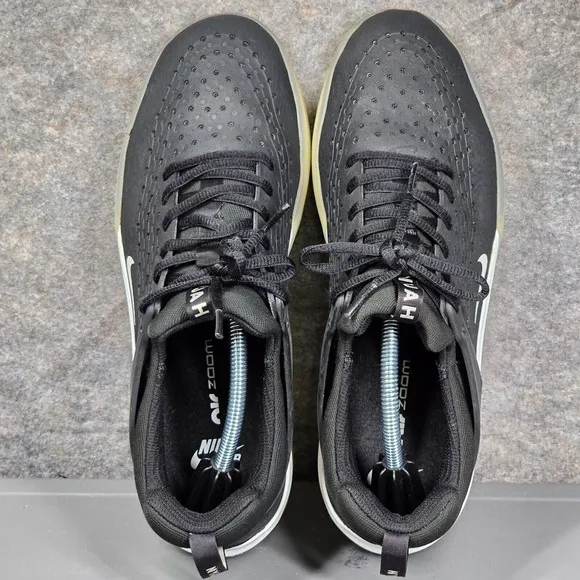 Size 8 - Nike Zoom‎ Nyjah 3 SB Mens Running Shoes Black White Skate Sneakers