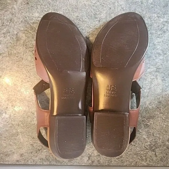 Size 9 SAS Womens Sunburst Sandal Tripad Comfort Made In Usa