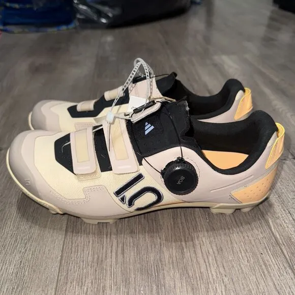 Size 9 Womens Adidas Five Ten 5.10 Kestrel BOA Mountain Bike Beige Purple HQ6032