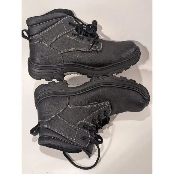 Skechers Burgin Tarlac Mens Work Boots Sz 13