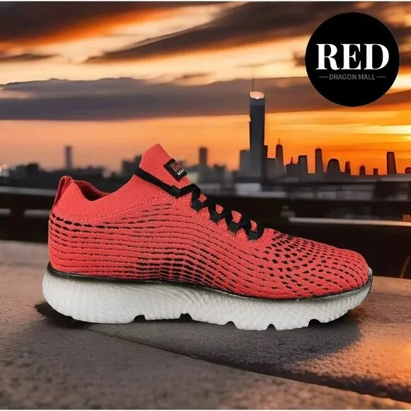 Skechers Gorun Maxroad 4 Red Shoes - Men's Size 10.5