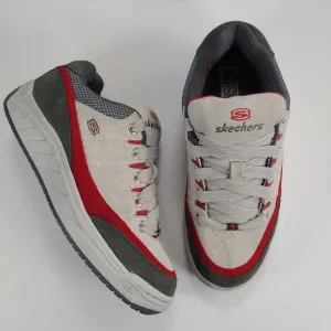 Skechers Sport Gray and Red Skate Shoes