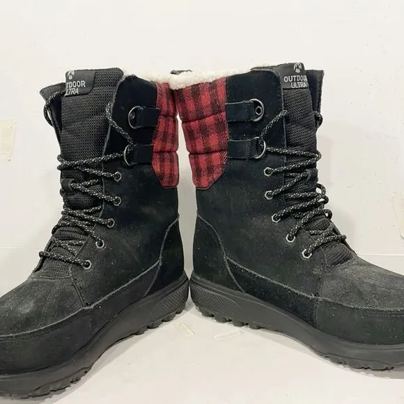 Skechers Women Ultra Adventure Boots Goga Mat Air Cooled Outdoor 8.5 Waterproof