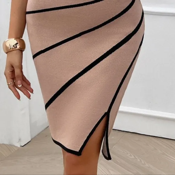 Sleek One-Shoulder Dress
