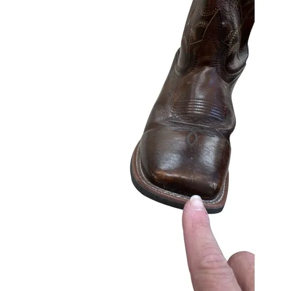 Smoky Mountain Mens Brown Leather Western Boots 11.5EE SKU 7814
