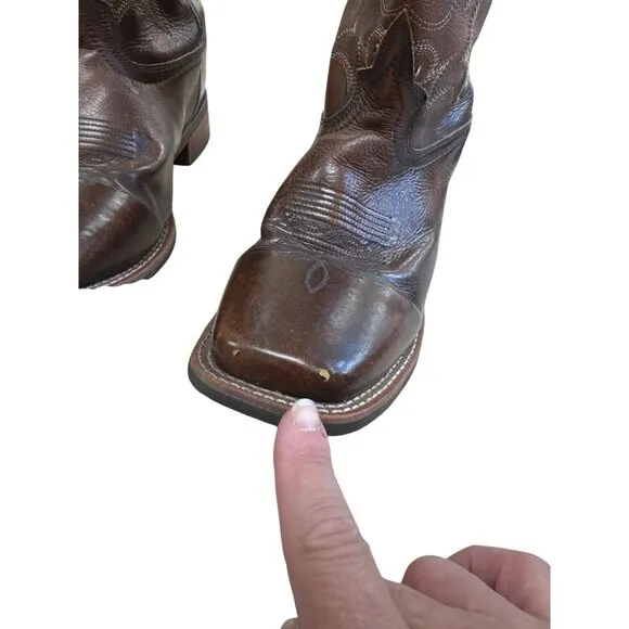 Smoky Mountain Mens Brown Leather Western Boots 11.5EE SKU 7814