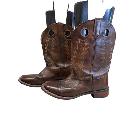 Smoky Mountain Mens Brown Leather Western Boots 11.5EE SKU 7814