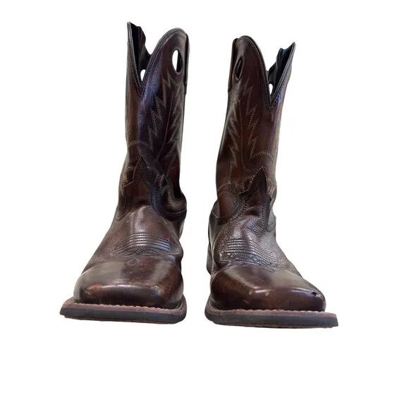 Smoky Mountain Mens Brown Leather Western Boots 11.5EE SKU 7814