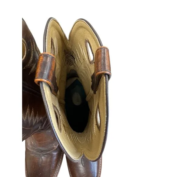 Smoky Mountain Mens Brown Leather Western Boots 11.5EE SKU 7814