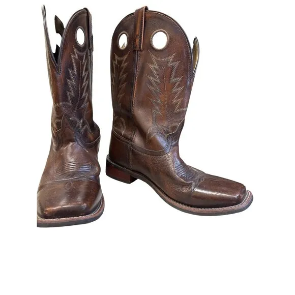 Smoky Mountain Mens Brown Leather Western Boots 11.5EE SKU 7814