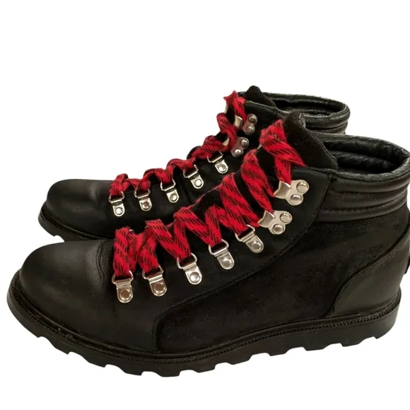 Sorel Ainsley Conquest Waterproof Leather &amp; Suede Boots Size 9.5