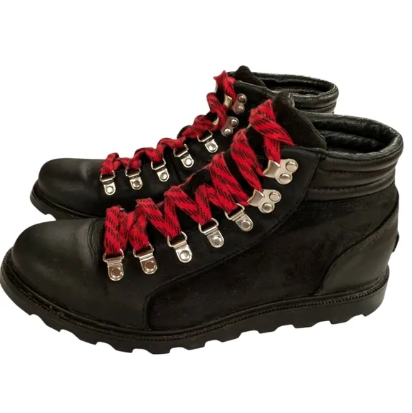 Sorel Ainsley Conquest Waterproof Leather &amp; Suede Boots Size 9.5
