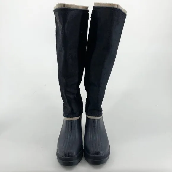 Sorel Blue Over the Knee Boots | High Heel Pump Style