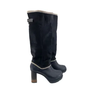 Sorel Blue Over the Knee Boots | High Heel Pump Style