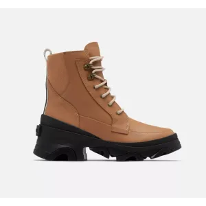 Sorel Brex Lace-Up Boots in Tawny Buff and Black Size‎ 9 M Retail $200 NEW