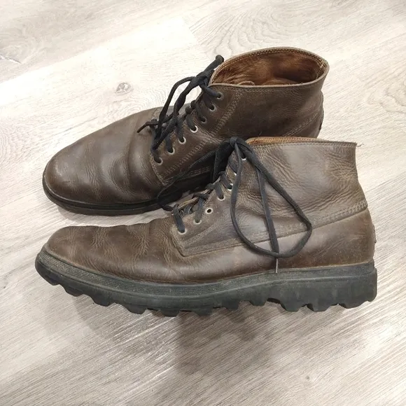 Sorel Brown Leather Waterproof Boots. Size 11.5