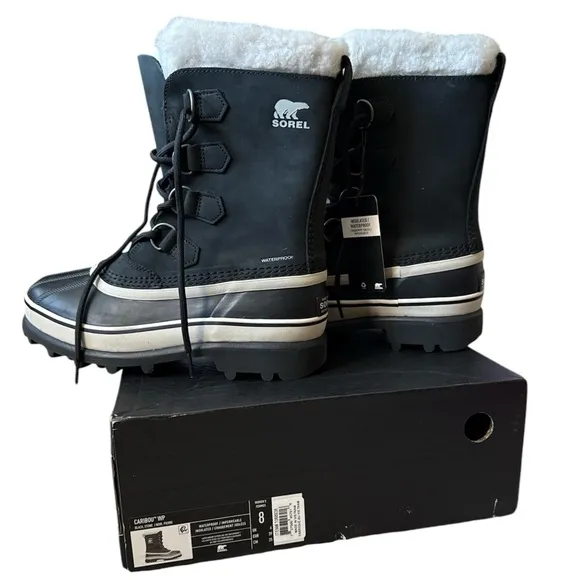 Sorel CARIBOU™ WOMEN'S WATERPROOF BOOT Winter Boots Size 8 New in Box