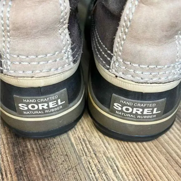 ☃️❄️Sorel Joan of Arctic Boots lined Winter Snow Faux Fur Lined Waterproof Brown