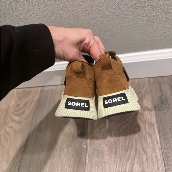Sorel Kids Shoes in Brown and Black