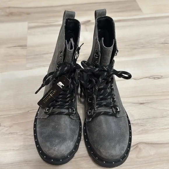Sorel Lennox Lace Rain Boot — Waterproof Leather Boots