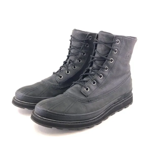 Sorel Madson Waterproof Leather Ankle Boots 14