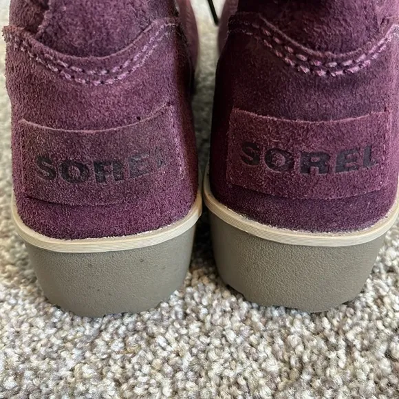 Sorel Meadow Lace Suede Waterproof Leather Boot size 5.5