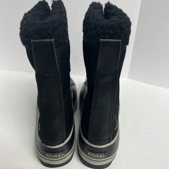 Sorel Men's 1964 Pac Nylon Waterproof Winter Boots Black, Size 8 M