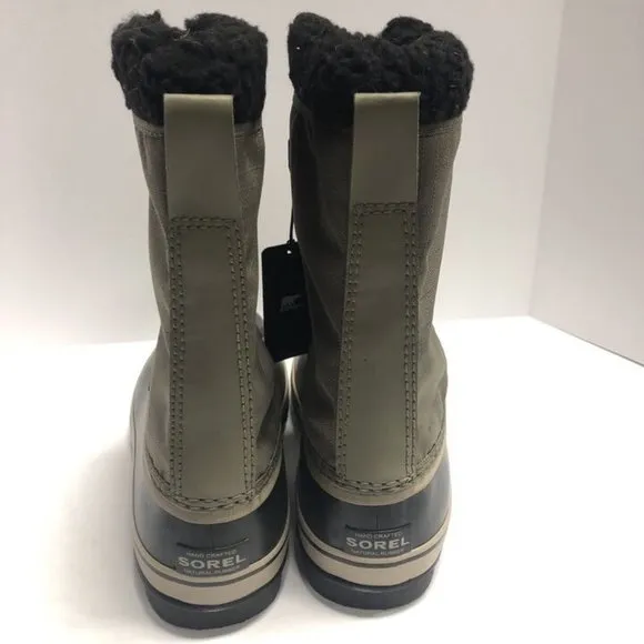 Sorel Men’s 1964 Pac Nylon Waterproof Winter Boots Dark Moss, Size 10 M