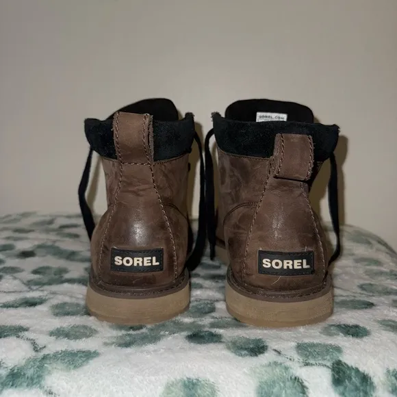 Sorel Men's Ankle Waterproof Boot, Grill Black