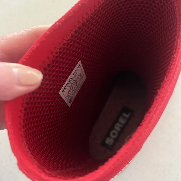 Sorel Red Rain Boots