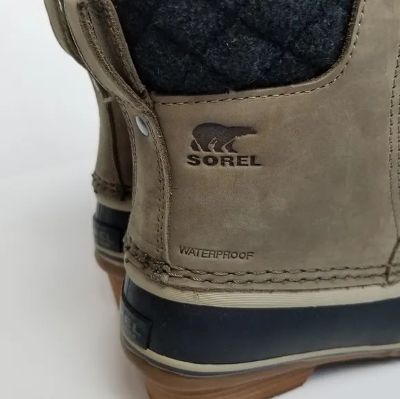 SOREL SLIMPACK LACE II DUCK BOOTS 5 NWB LEATHER GORPCORE OUTDOOR WINTER RAIN