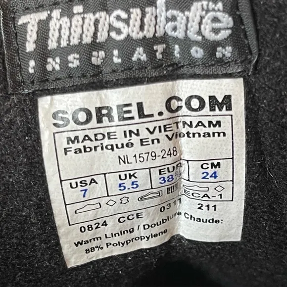 Sorel Suede Cumberland Snow Boots