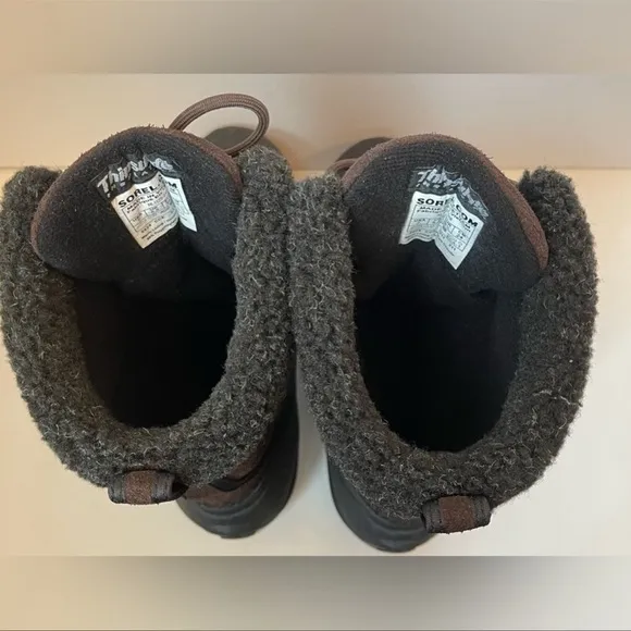 Sorel Suede Cumberland Snow Boots