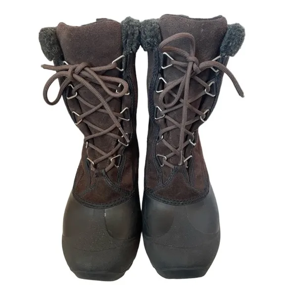 Sorel Suede Cumberland Snow Boots