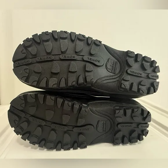 Sorel Super Trooper Black Winter Insulated Snow Boots Kids for Waterproof