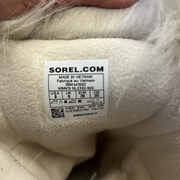 Sorel Tofino snow boots size 8