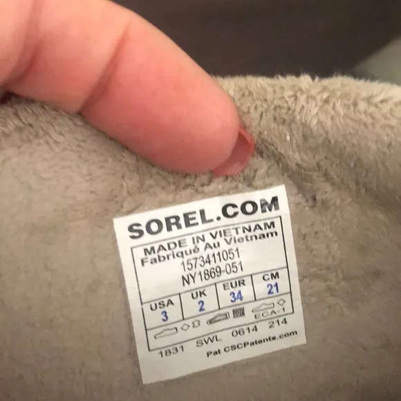 Sorel waterproof boots (both)