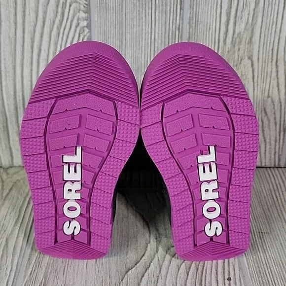 Sorel Whitney 2 Strap Waterproof Winter Snow Boots Toddler Size 6 NEW