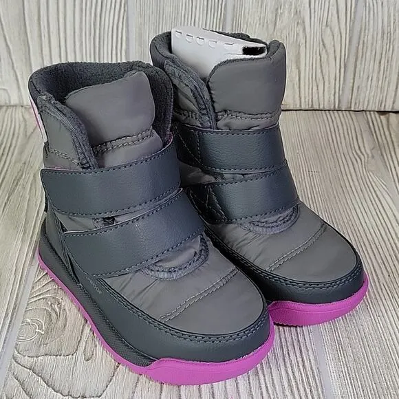 Sorel Whitney 2 Strap Waterproof Winter Snow Boots Toddler Size 6 NEW