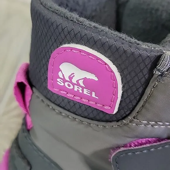 Sorel Whitney 2 Strap Waterproof Winter Snow Boots Toddler Size 6 NEW