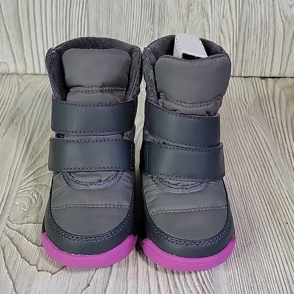 Sorel Whitney 2 Strap Waterproof Winter Snow Boots Toddler Size 6 NEW