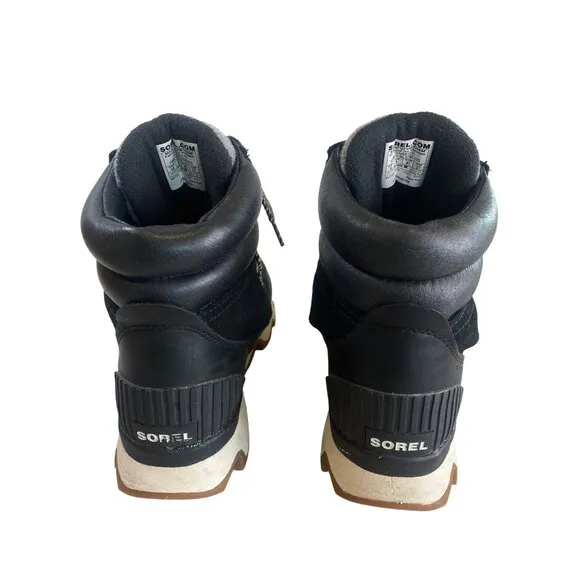 Sorel Women's 10 Kinetic Conquest Boots Black MSRP$197 EUC