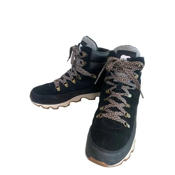 Sorel Women's 10 Kinetic Conquest Boots Black MSRP$197 EUC