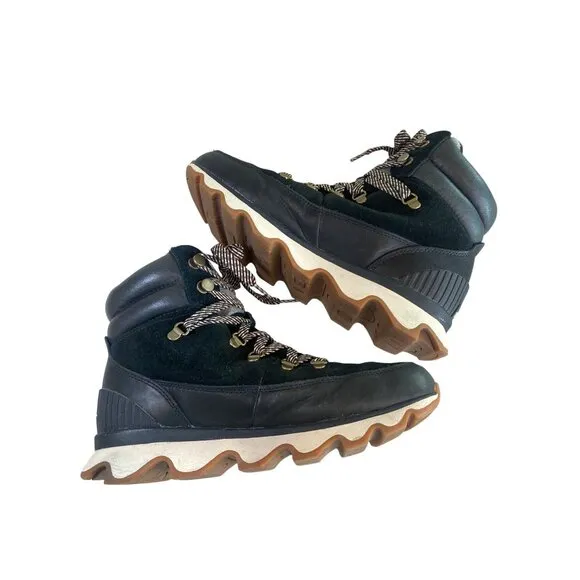 Sorel Women's 10 Kinetic Conquest Boots Black MSRP$197 EUC
